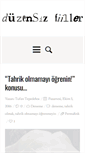 Mobile Screenshot of duzensizfiiller.com